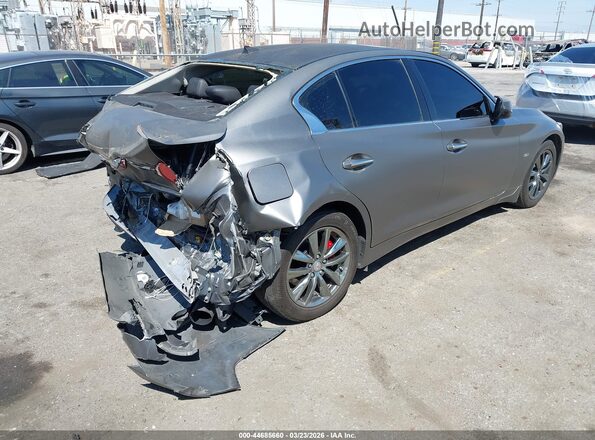 JN1EV7APXHM742781 2017 INFINITI Q50 Gray Rear right