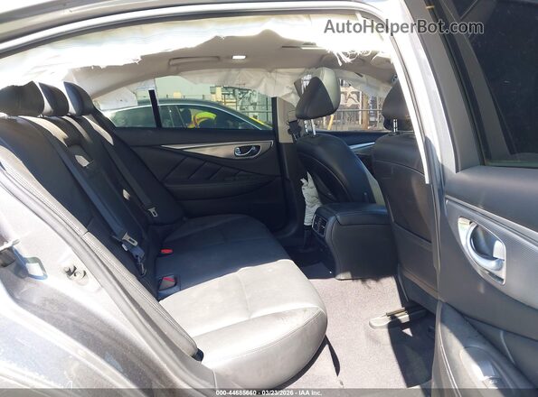 JN1EV7APXHM742781 2017 INFINITI Q50 Gray VIN sticker view