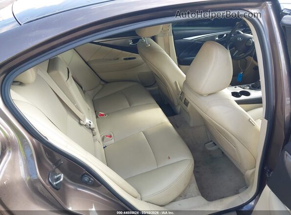 JN1EV7AR1HM833049 2017 INFINITI Q50 Brown VIN կոդի պիտակի տեսք