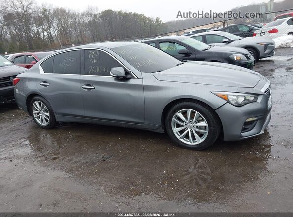 JN1EV7AR1MM751963 2021 INFINITI Q50 Gray Vista del cuadro de instrumentos