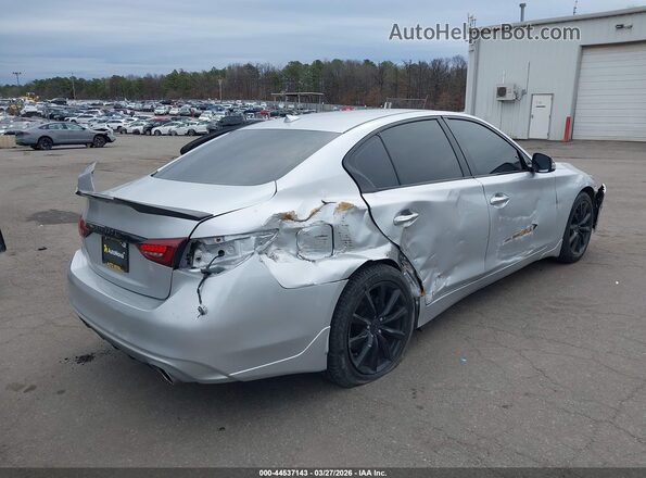 JN1EV7AR2KM556578 2019 INFINITI Q50 Серый Задняя правая четверть