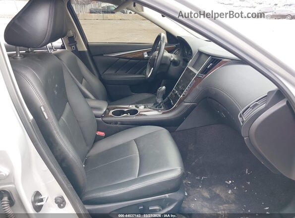 JN1EV7AR2KM556578 2019 INFINITI Q50 Серый Вид салона спереди