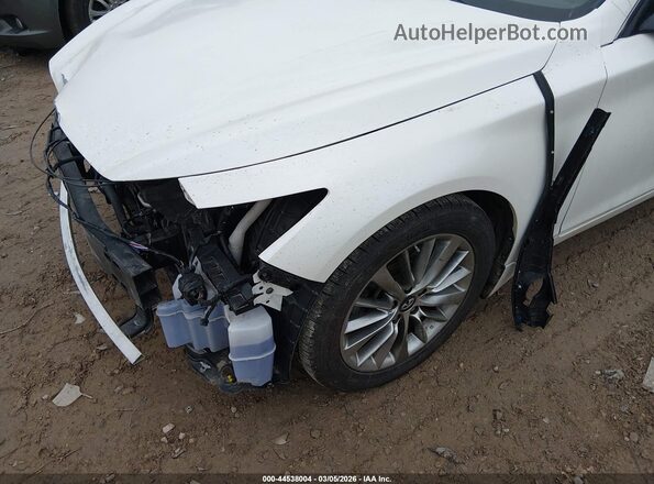 JN1EV7AR2KM559089 2019 INFINITI Q50 White 