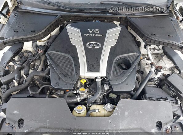 JN1EV7AR4HM837175 2017 INFINITI Q50 White Widok z tyłu