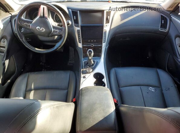 JN1EV7AR4KM593633 2019 INFINITI Q50 Серебряный Вид панели приборов