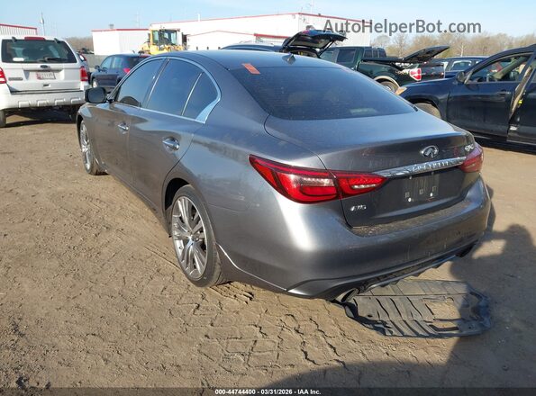 JN1EV7AR6JM441867 2018 INFINITI Q50 Gray Задня ліва чверть