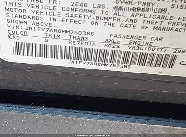 JN1EV7AR6MM750386 2021 INFINITI Q50 Gray Շարժիչի բաժամունքի տեսք