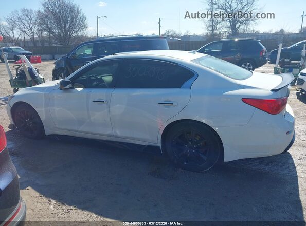 JN1EV7AR8HM835722 2017 INFINITI Q50 White Սալոնի 360 աստիճան տեսք