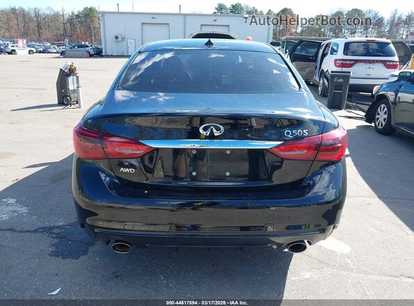 JN1EV7AR8KM558741 2019 INFINITI Q50 Black 