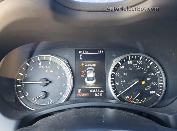 JN1EV7ARXMM752786 2021 INFINITI Q50 Black Vista del cuadro de instrumentos
