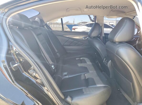 JN1EV7ARXMM752786 2021 INFINITI Q50 Black Vista de los asientos traseros
