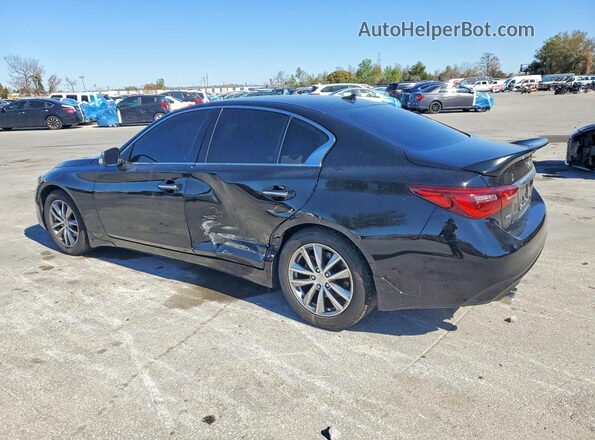 JN1EV7ARXMM752786 2021 INFINITI Q50 Black Trasero izquierdo