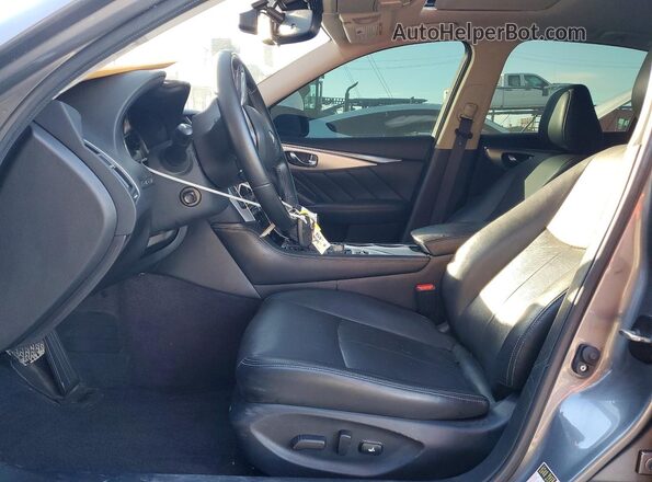 JN1EV7BP0PM511384 2023 INFINITI Q50 Gray Vista interior delantera