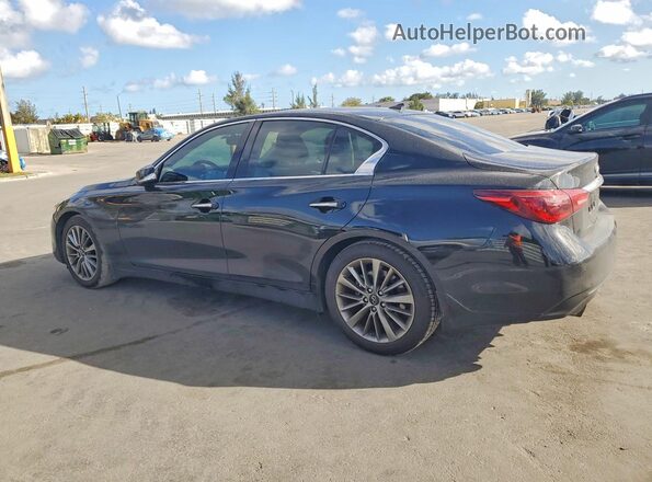 JN1EV7BP1RM600402 2024 INFINITI Q50 Black Trasero izquierdo