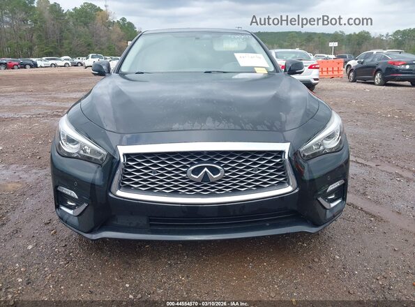 JN1EV7BP3MM701191 2021 INFINITI Q50 Black Widok deski rozdzielczej