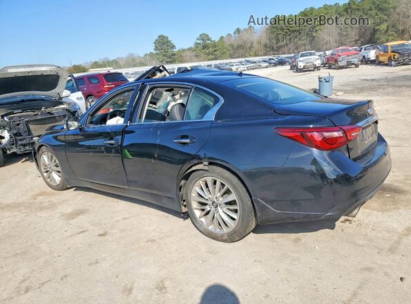 JN1EV7BP6MM700536 2021 INFINITI Q50 Черный Задняя левая четверть