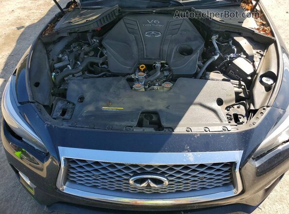 JN1EV7BP6MM700536 2021 INFINITI Q50 Черный Вид задней части салона
