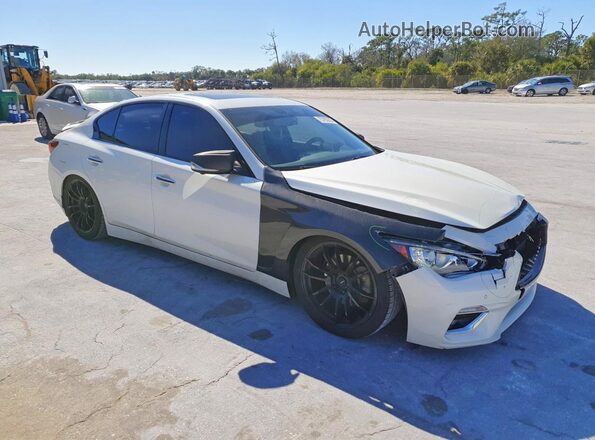 JN1EV7BP6MM700620 2021 INFINITI Q50 White 