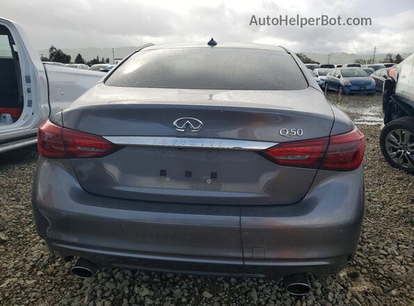 JN1EV7BP6MM701783 2021 INFINITI Q50 Charcoal Vista trasera