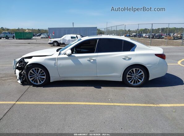 JN1EV7BP6MM703467 2021 INFINITI Q50 White 