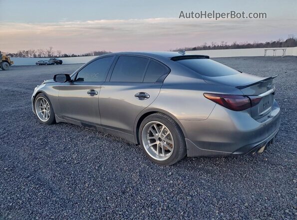JN1EV7BP9MM700563 2021 INFINITI Q50 Серый Задняя левая четверть