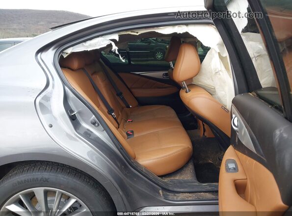 JN1EV7BR4PM543045 2023 INFINITI Q50 Gray VIN կոդի պիտակի տեսք