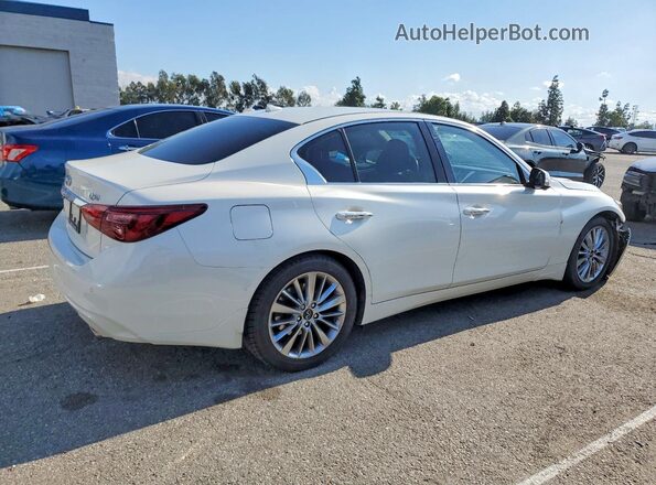 JN1EV7BR7MM750363 2021 INFINITI Q50 White Trasero derecho