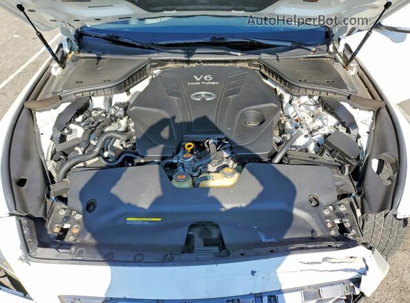 JN1EV7BR7MM750363 2021 INFINITI Q50 White Vista interior trasera