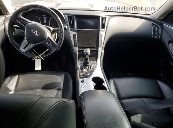JN1EV7BR7MM750749 2021 INFINITI Q50 Black Widok deski rozdzielczej