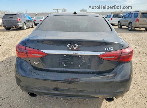 JN1EV7BR7MM750749 2021 INFINITI Q50 Black Widok z tyłu