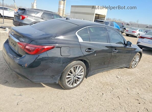 JN1EV7BR7MM750749 2021 INFINITI Q50 Black Tył prawy