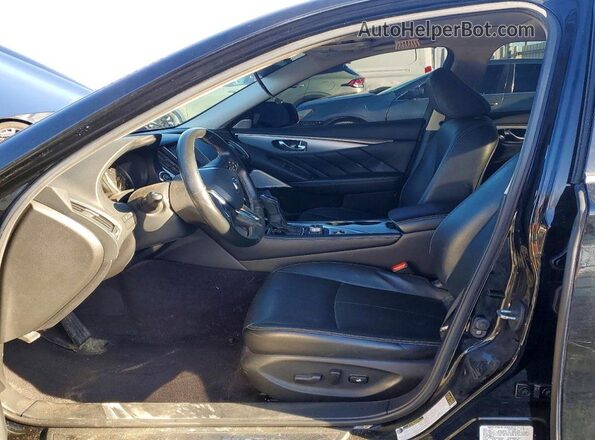 JN1EV7BR7MM752968 2021 INFINITI Q50 Black Widok wnętrza z przodu