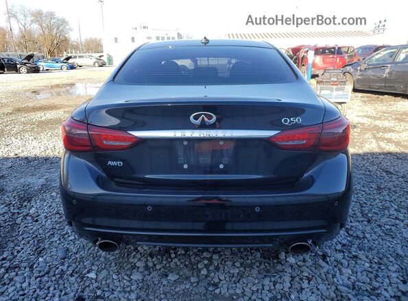 JN1EV7BR7MM752968 2021 INFINITI Q50 Black Widok z tyłu