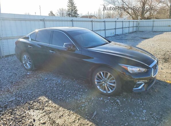 JN1EV7BR7MM752968 2021 INFINITI Q50 Black Przód prawy