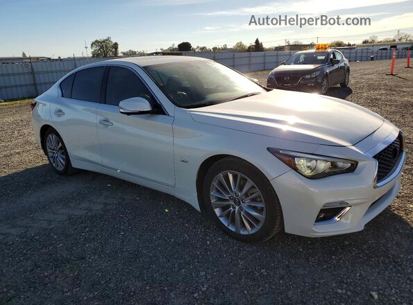 JN1EV7BR7MM754686 2021 INFINITI Q50 White Przód prawy