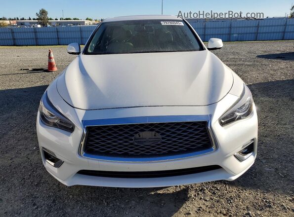 JN1EV7BR7MM754686 2021 INFINITI Q50 White Widok z przodu