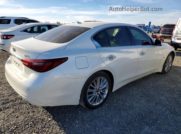 JN1EV7BR7MM754686 2021 INFINITI Q50 White Tył prawy