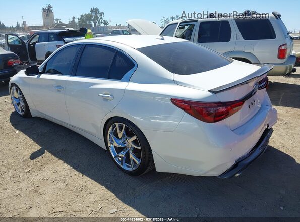 JN1EV7CP1MM702046 2021 INFINITI Q50 White Задня ліва чверть