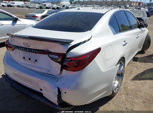 JN1EV7CP1MM702046 2021 INFINITI Q50 White Вид спереду