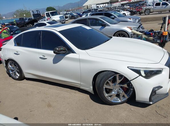 JN1EV7CP1MM702046 2021 INFINITI Q50 White Вид задньої частини салону