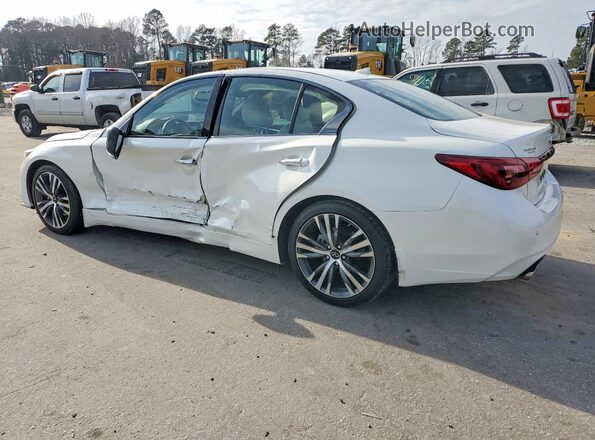 JN1EV7CP8PM512667 2023 INFINITI Q50 Белый Задняя левая четверть