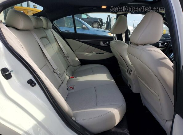 JN1EV7CP8PM512667 2023 INFINITI Q50 Белый Вид задних сидений
