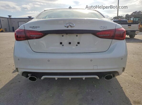 JN1EV7CP8PM512667 2023 INFINITI Q50 Белый Вид сзади