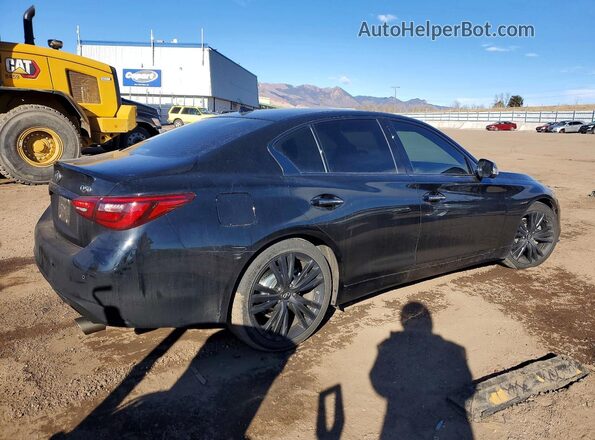 JN1EV7CPXPM512394 2023 INFINITI Q50 Black Задня права чверть