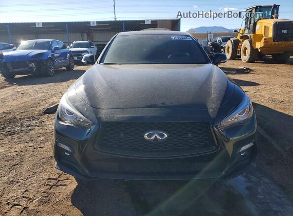 JN1EV7CPXPM512394 2023 INFINITI Q50 Black Вид спереду