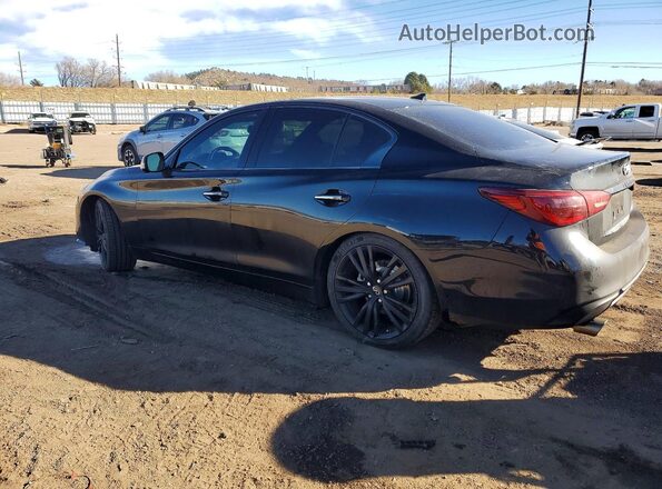 JN1EV7CPXPM512394 2023 INFINITI Q50 Black Задня ліва чверть