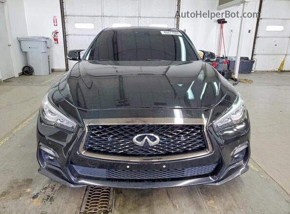 JN1EV7CR6MM754614 2021 INFINITI Q50 Black Вид спереду