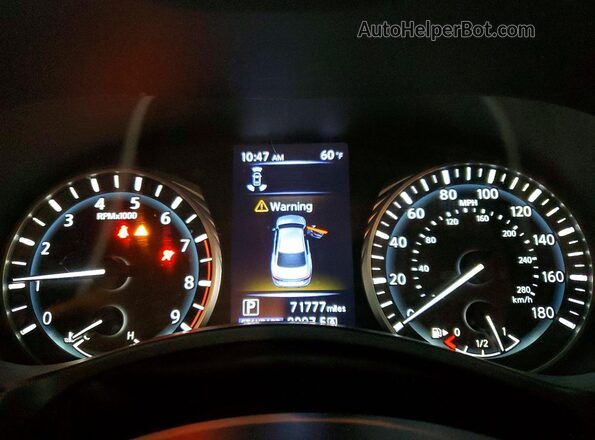 JN1EV7CR6MM754614 2021 INFINITI Q50 Black Вид щитка приладів