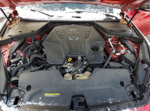 JN1EV7CR8MM755294 2021 INFINITI Q50 Red Vista interior trasera