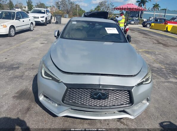 JN1EV7EK0LM340033 2020 INFINITI Q60 Серебряный Вид спереди